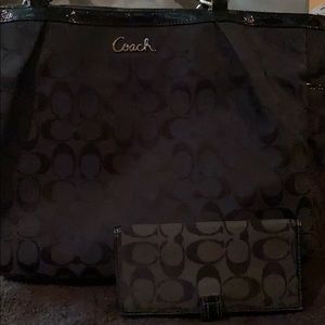 Coach Tote Bag and Wallet